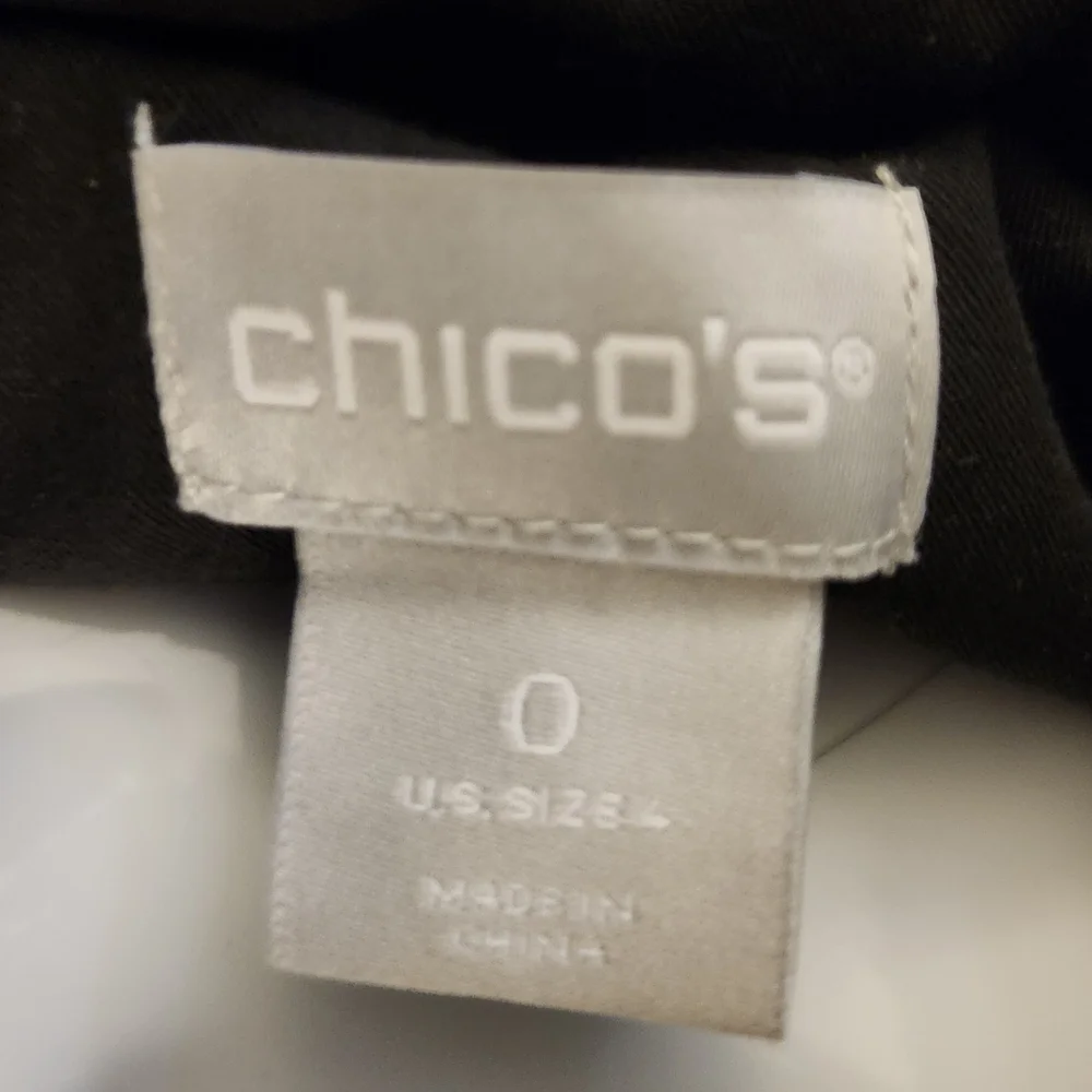 Chico's Classic Black Midi Dress - Picture 6 of 6